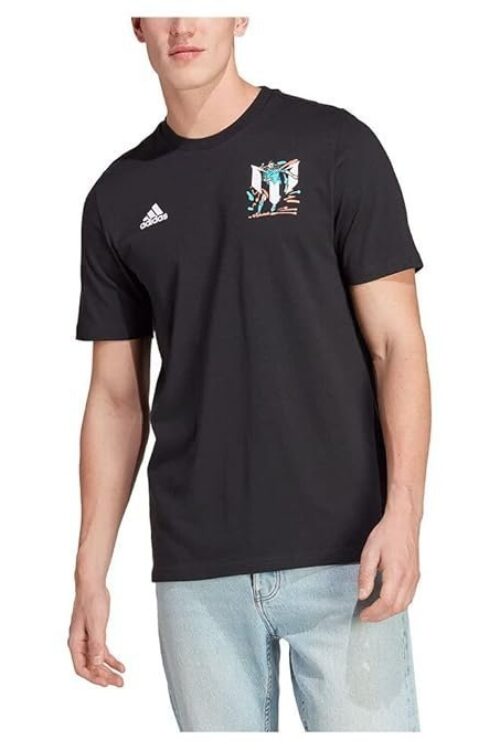 Adidas Men Cotton Fitted T-Shirt