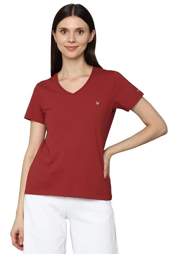 Sol Women's 100% Polyester Regular Fit T-Shirt