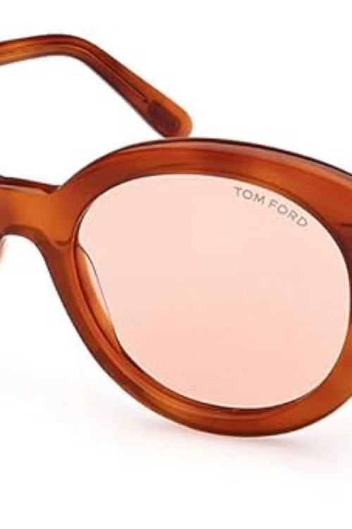Tom Ford Sunglasses FT 1009 Lily- 02 53Y Shiny Blonde Havana, t Logo/Photoch, Shiny Blonde Havana, “T” Logo / Photochromic Pink, 55/19/140