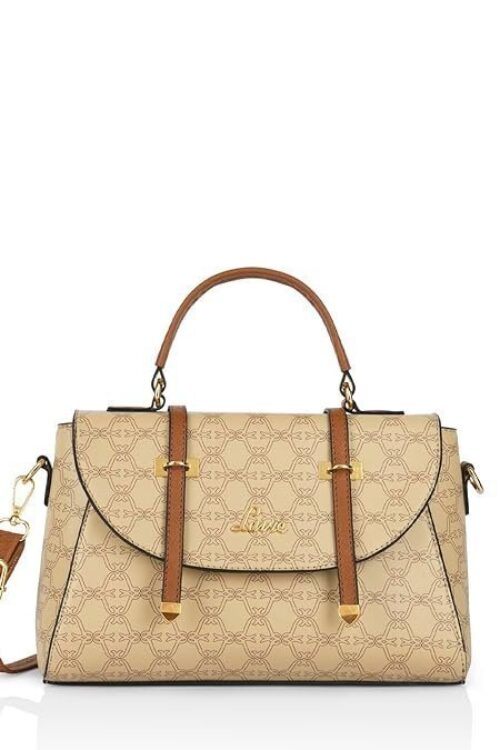 Lavie Women’s Mono Beech Flap Satchel Bag for Women | Satchel Handbag for Work | Ladies purse | Stylish Shoulder Bag | Gift for Women