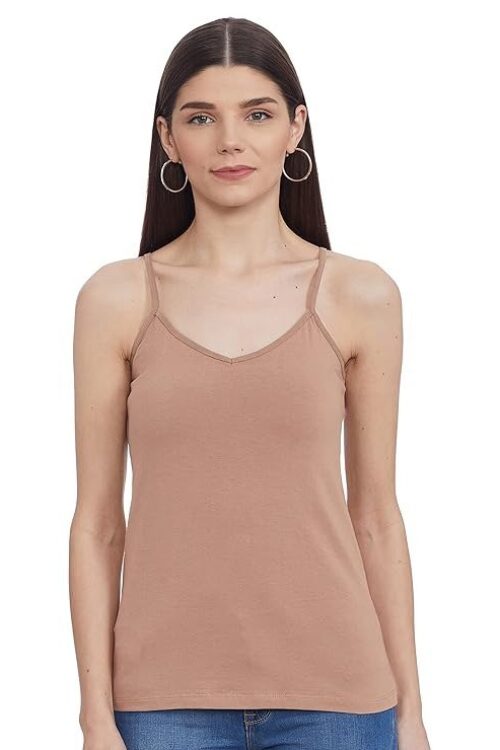 Women’s Solid Regular Fit Vest Top