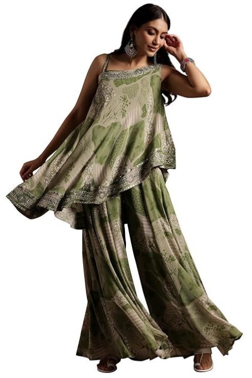 Libas Silk Blend Women’s Co-Ords Set